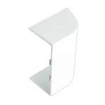 Compartment PVC Trunking End Cap 100mmx50mm