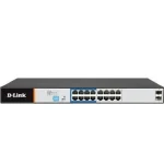 D-Link DGS-F1210-18PS-E 16-Port Gigabit PoE Switch