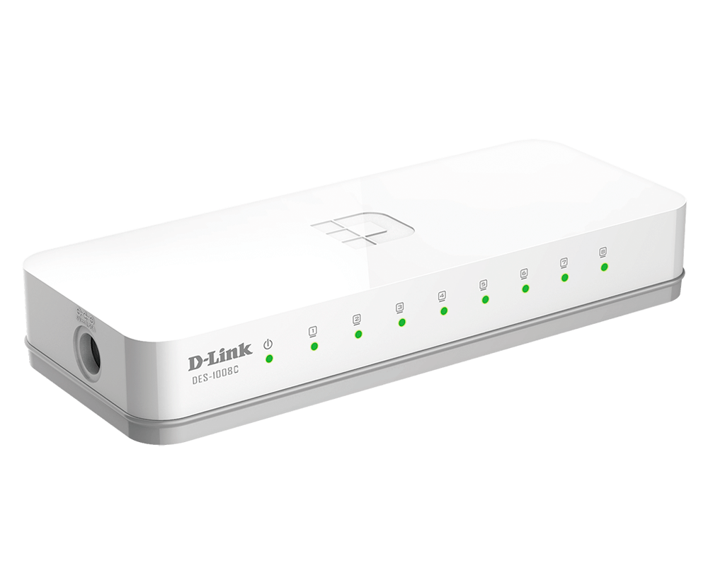 D-link DES-1008C 8-Port Unmanaged Switch - Image 2
