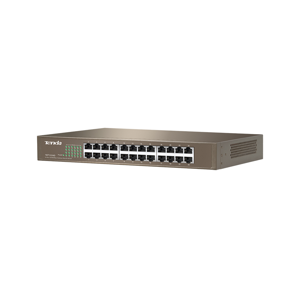 TEF1016D / Switch / 16-Port Fast Ethernet Desktop/Rackmount Switch - Image 4