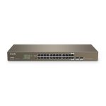 TEG1024F / Switch / 24-Port Gigabit Unmanaged Switch with 2 SFP Slots